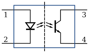 opto isolator symbol